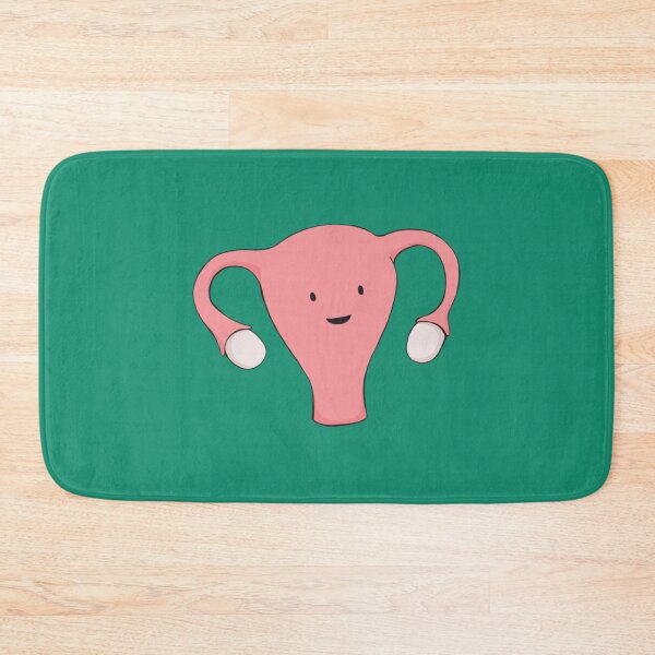 Item preview, Patterned Happy Uterus in Black   designed and sold by HaisocunnCO.