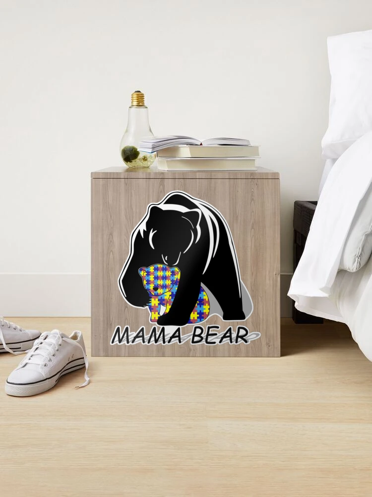 Mama Bear Autism Awareness - Love Support Mo Canvas Print / Canvas Art by  Hello Gifts - Fine Art America