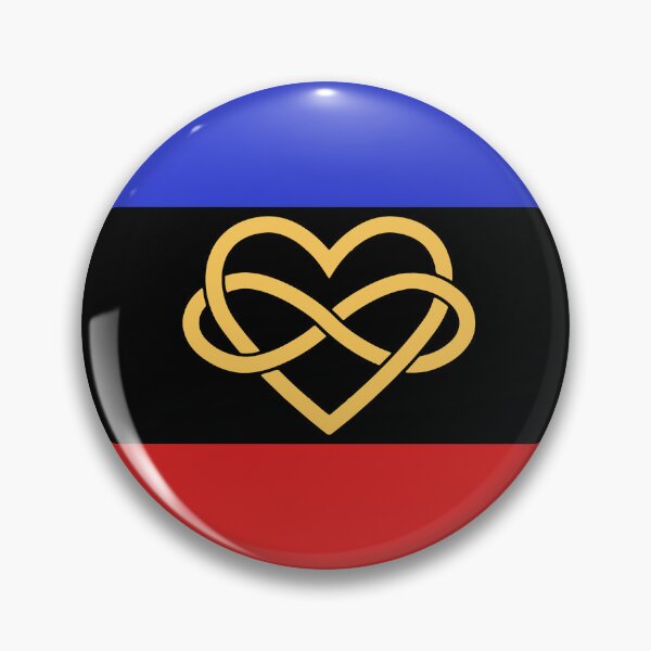 Item preview, Polyamorous Pride Flag designed and sold by Pridish.