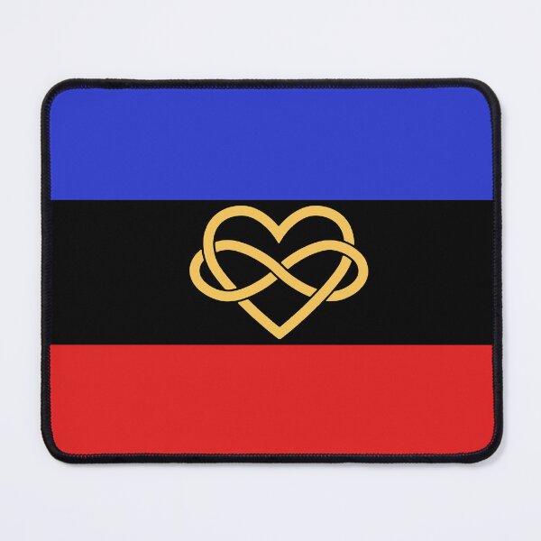 Item preview, Polyamorous Pride Flag designed and sold by Pridish.