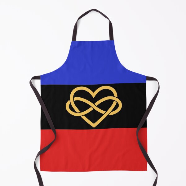 Item preview, Polyamorous Pride Flag designed and sold by Pridish.