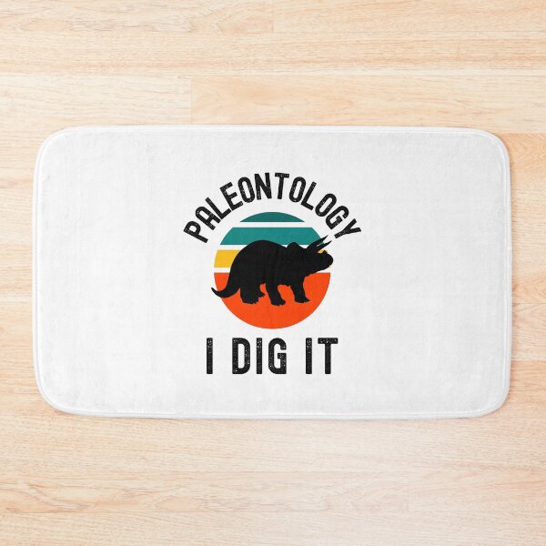 Item preview, Paleontology I Dig It - Triceratops, Dinosaurs, Paleohistory, T Rex, Tyrannosaurus Rex, Velociraptor, Fossils designed and sold by jadedscientist.