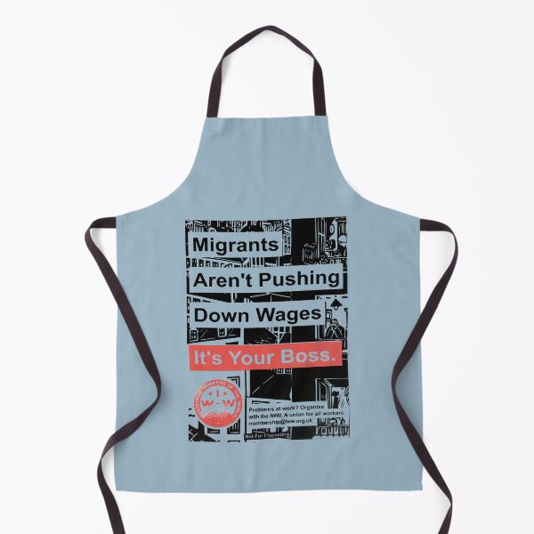 Item preview, Objector Bring Benefit Migrants Aren Industrial Workers of the World Poster designed and sold by Marguerite042Ri.