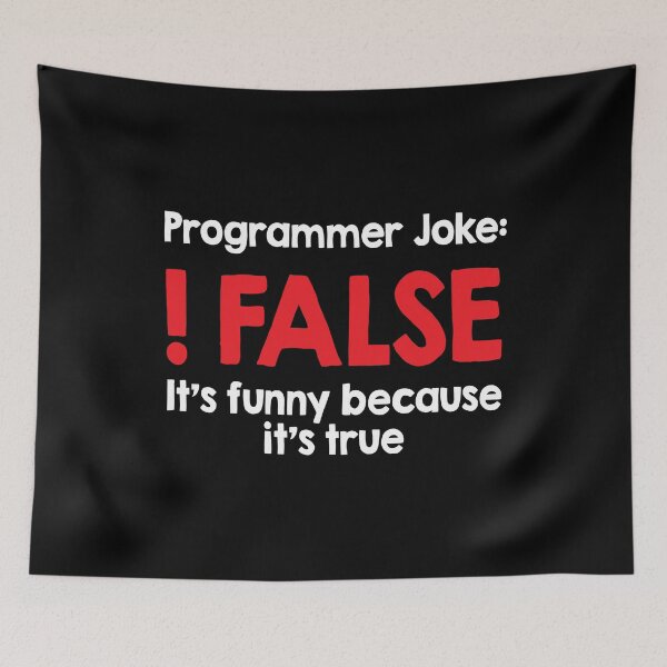 Item preview, Programmer Joke False Funny Coder designed and sold by ktmaem.