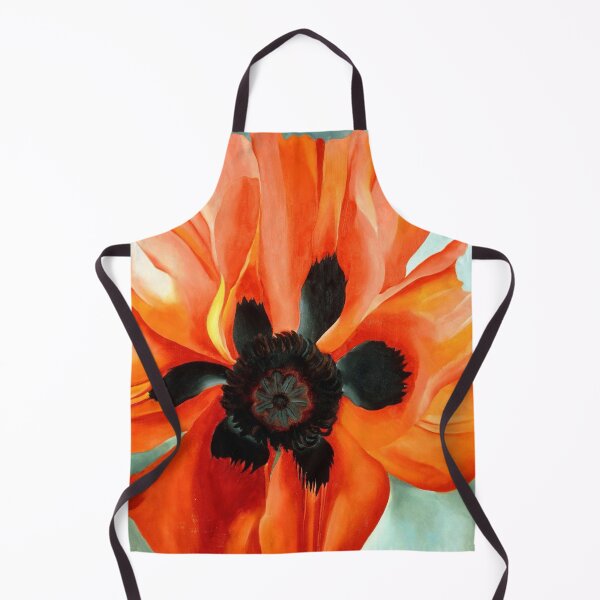 Item preview, Red poppy art of georgia O'keeffe painting classic poster designed and sold by Golido.