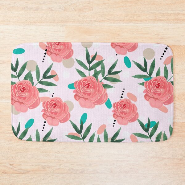 Item preview, Little pink  Roses With green leaves designed and sold by Lizreed1827.