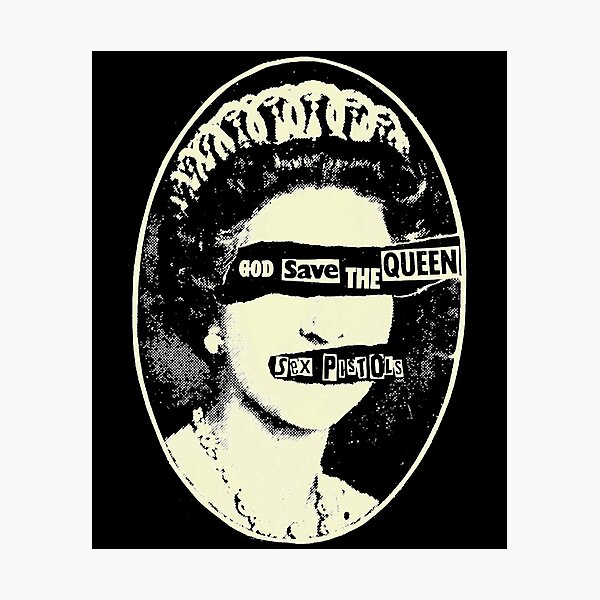 Item preview, vintage god save the queen retro vintage punk rock  designed and sold by TheoBowman.