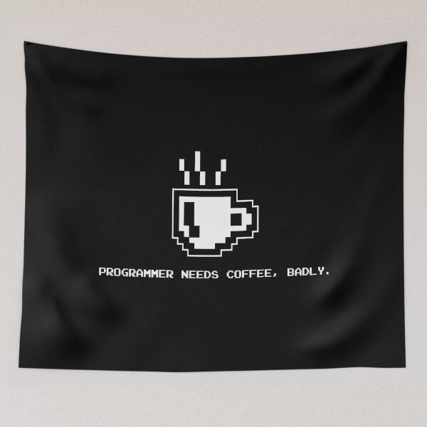 Item preview, Programmer Needs Coffee Badly Funny Coder designed and sold by ktmaem.