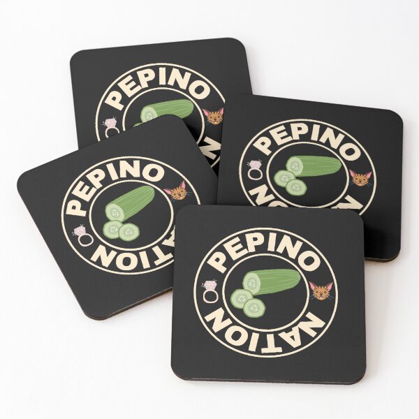 Item preview, Pepino Nation Round Logo - Cat + Ring, Transparent designed and sold by PepinoNation.