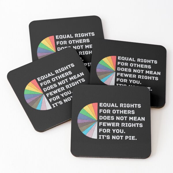 Item preview, Equal Rights For Others Does Not Mean Fewer Rights For You It's Not Pie Equality T-Shirt Human R designed and sold by Nvenipop300.