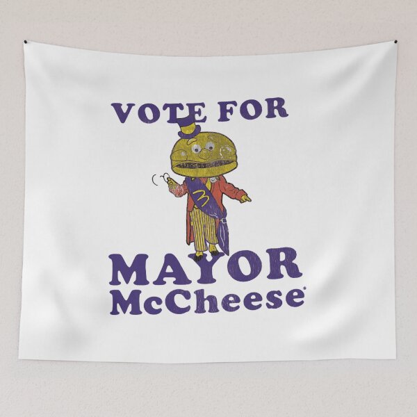 Item preview, Vote for Mayor McCheese - Vintage Repro designed and sold by Sioker93DK.