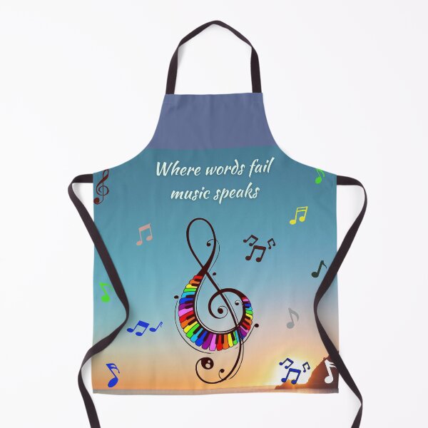 Item preview, Where words fail music speaks / musical design designed and sold by Arteartz.