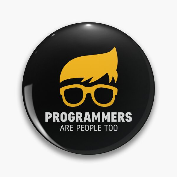 Item preview, Programmers Are People Too Funny Coder designed and sold by ktmaem.