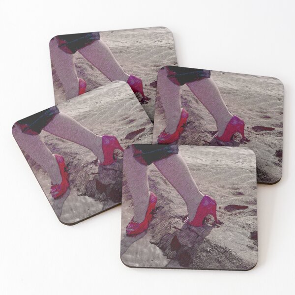 Item preview, Red Heels in sand designed and sold by nekodokai1.