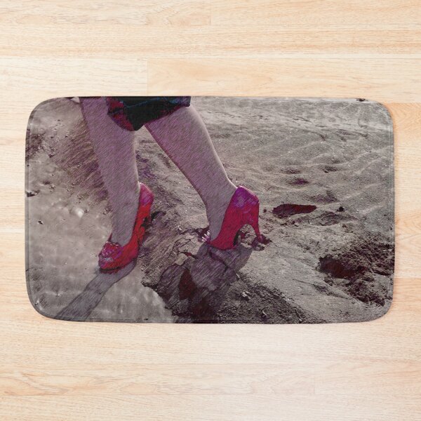 Item preview, Red Heels in sand designed and sold by nekodokai1.