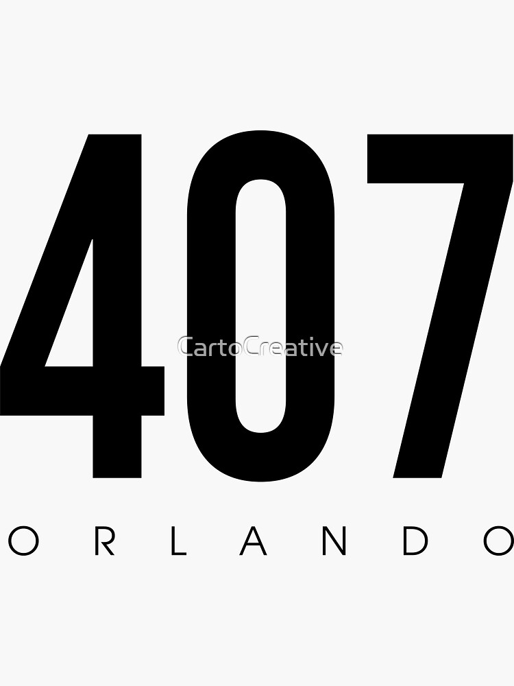 orlando-fl-407-area-code-sticker-by-cartocreative-redbubble