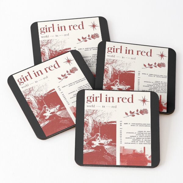 Item preview, Girl in red tour red and white world in red designed and sold by AshleyerStreet.