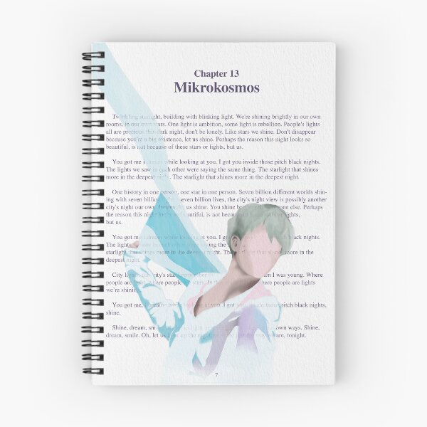 Item preview, BTS Mikrokosmos Lyric Page designed and sold by Alison Cellana.