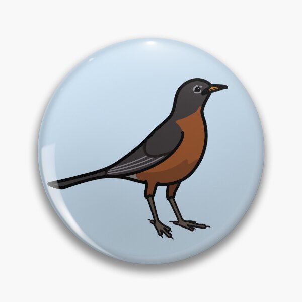 Item preview, American Robin State Bird Graphic Illustration designed and sold by ErinTerryIllus.