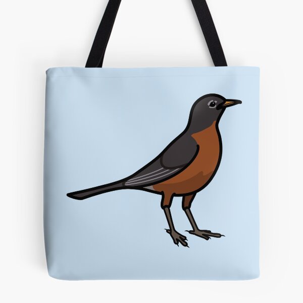 Item preview, American Robin State Bird Graphic Illustration designed and sold by ErinTerryIllus.