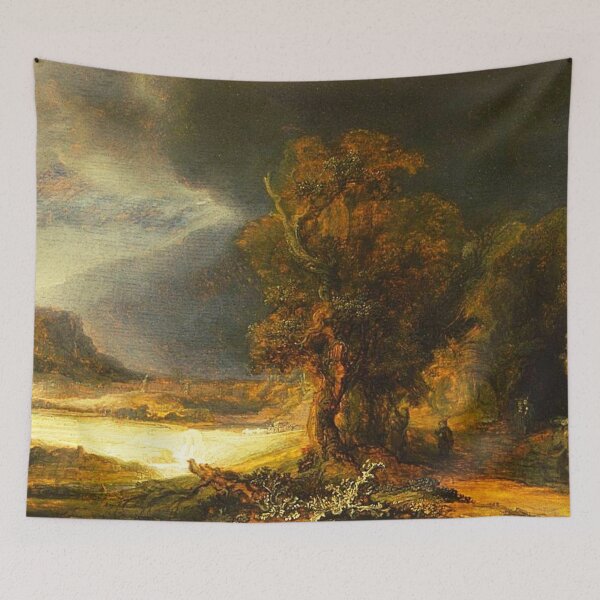 Item preview, Land escape with good smaritan  designed and sold by Golido.