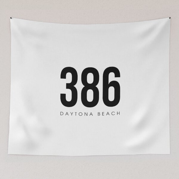 Item preview, Daytona Beach, FL - 386 Area Code designed and sold by CartoCreative.