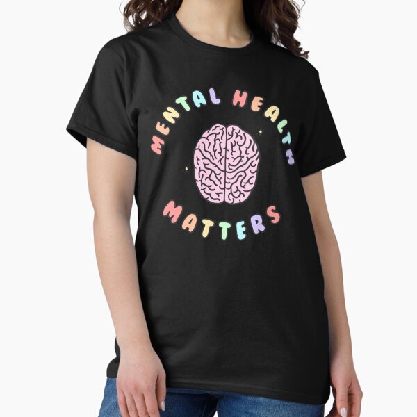 Vista previa del artículo con la obra «La salud mental importa», diseñado y vendido por GoldwinReynolds.