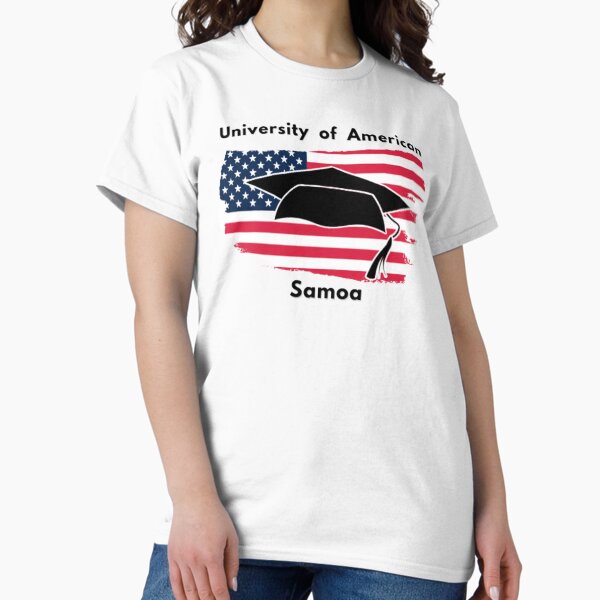 Vista previa del artículo con la obra «Universidad de Samoa Americana», diseñado y vendido por GoldwinReynolds.