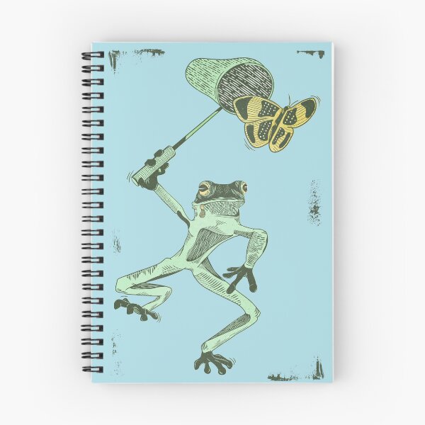 Item preview, Frog catching butterflies designed and sold by piedaydesigns.