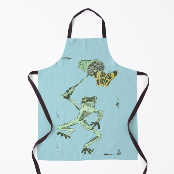 Item preview, Frog catching butterflies designed and sold by piedaydesigns.