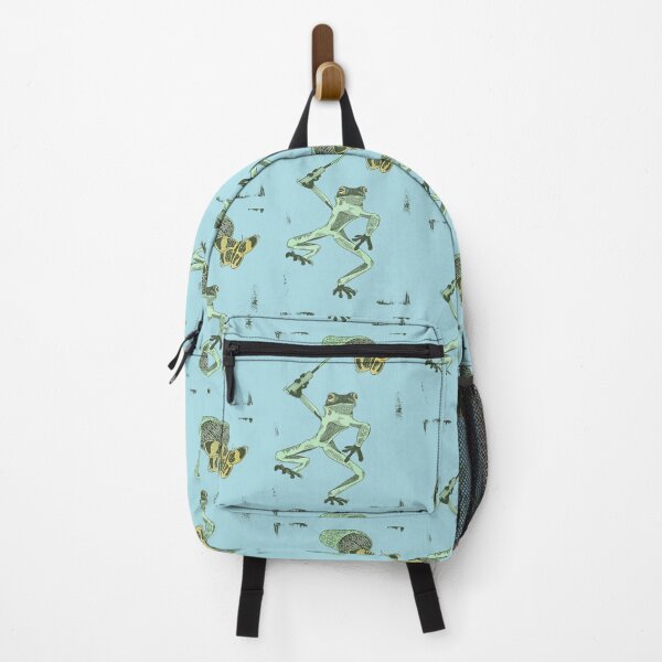 Item preview, Frog catching butterflies designed and sold by piedaydesigns.