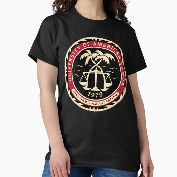 Vista previa del artículo con la obra «Universidad de Samoa Americana», diseñado y vendido por GoldwinReynolds.
