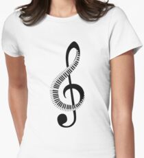 Music Women's Fitted T-Shirt