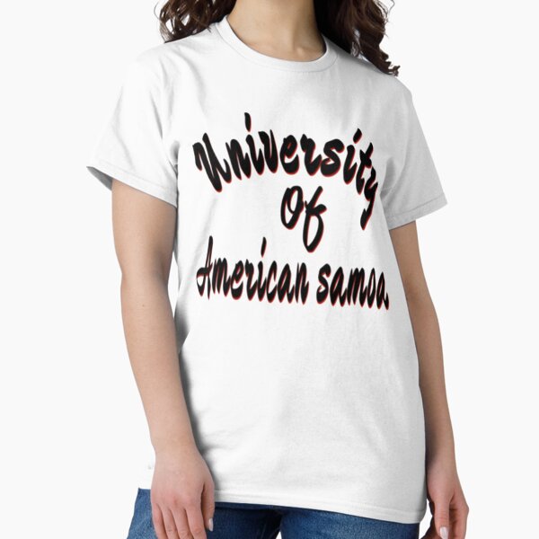 Vista previa del artículo con la obra «Universidad de Samoa Americana», diseñado y vendido por GoldwinReynolds.
