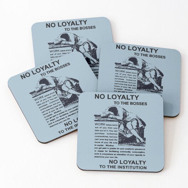 Item preview, Objector Bring Benefit No Loyalty To The Bosses Agit Prop Recreation Gift Movie Fans designed and sold by Marguerite042Ri.