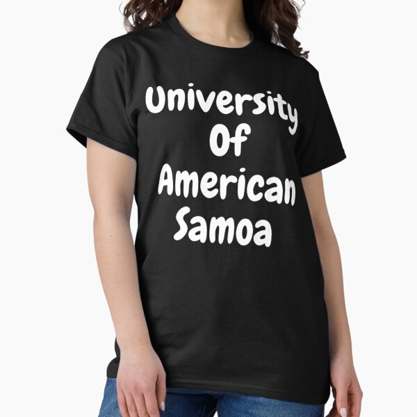 Vista previa del artículo con la obra «Universidad de Samoa Americana», diseñado y vendido por GoldwinReynolds.