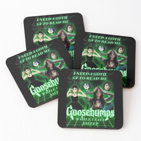 Item preview, Goth GF Goosebumps, gothgf goosebumps memes designed and sold by AshleyerStreet.