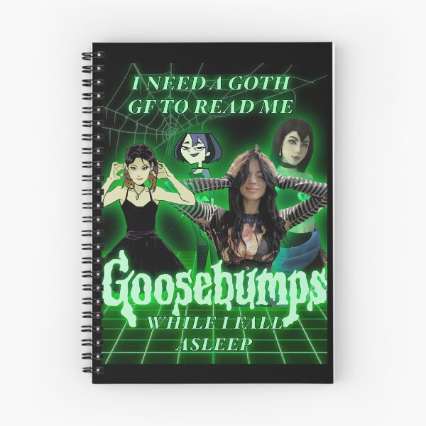 Item preview, Goth GF Goosebumps, gothgf goosebumps memes designed and sold by AshleyerStreet.