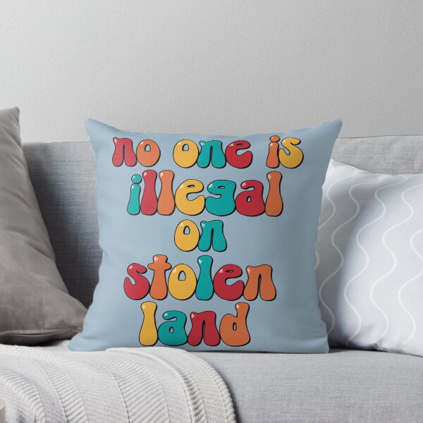 Item preview, Objector Bring Benefit No One Is Illegal On Stolen Land Graphic Gift designed and sold by Marguerite042Ri.