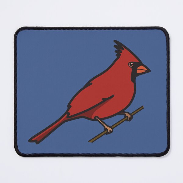 Item preview, Northern Cardinal State Bird Graphic Illustration designed and sold by ErinTerryIllus.