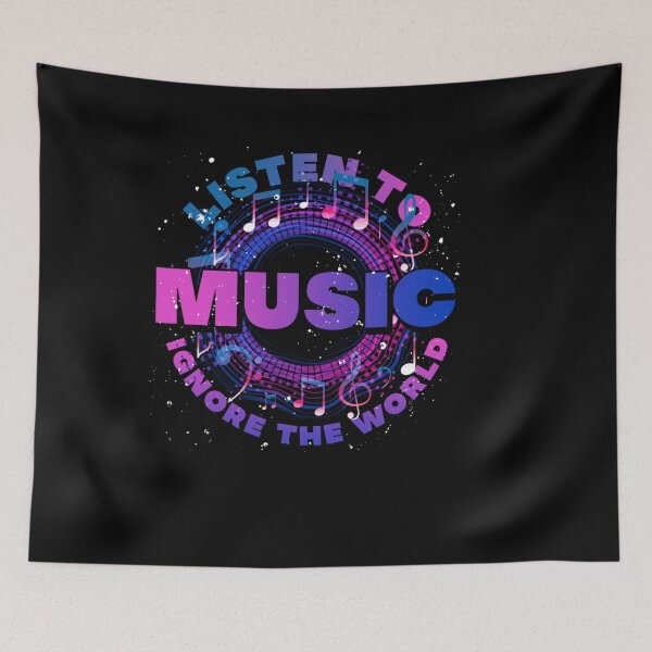 Item preview, FUNNY MUSICIAN HUMOR IGNORE THE WORLD MUSIC LOVER MUSIC designed and sold by sobriowslen.