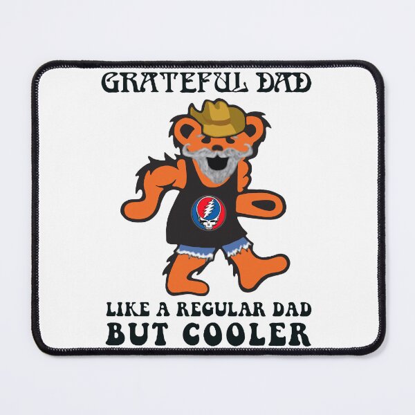 Item preview, Grateful Dad Cooler black and white vintage like a regular dad but Cooler  designed and sold by AshleyerStreet.