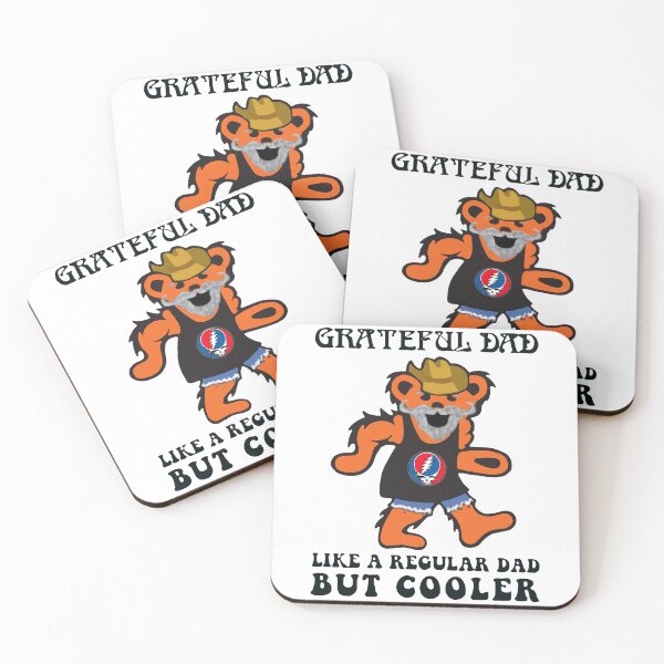Item preview, Grateful Dad Cooler black and white vintage like a regular dad but Cooler  designed and sold by AshleyerStreet.