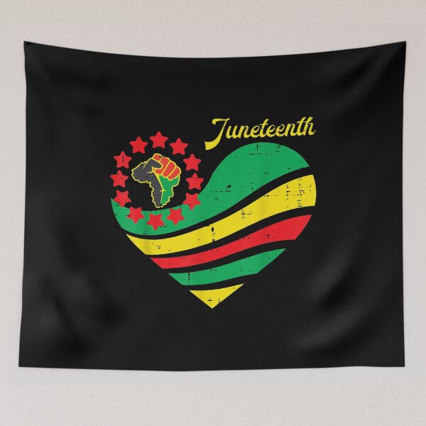 Item preview, Junenth Heart Africa Fist June 19th 1865 Men Women Kids designed and sold by Levidean.