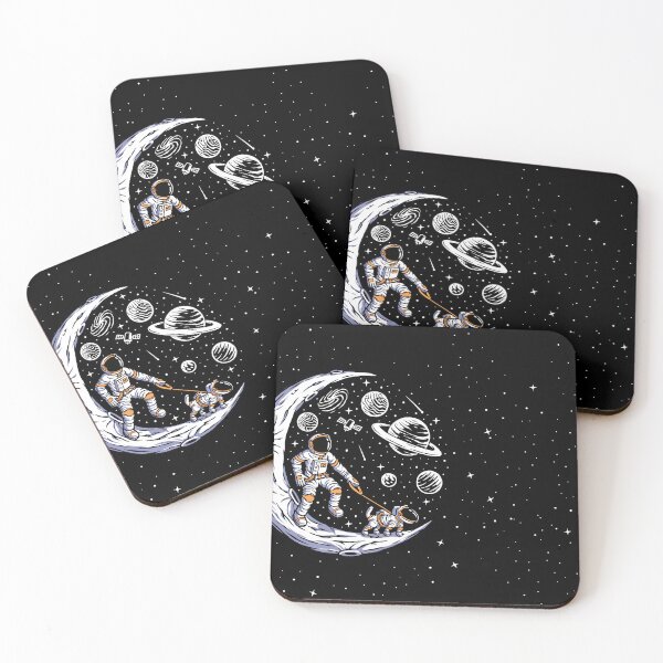 Item preview, Astronaut with His Dog on the Moon designed and sold by inprintid.