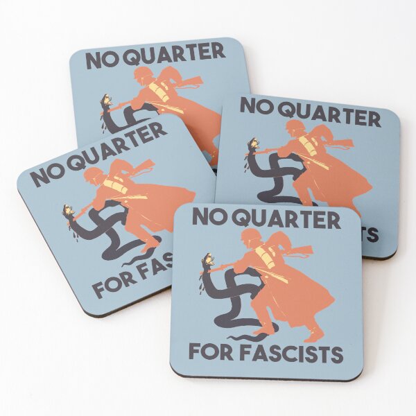 Aperçu de l'œuvre L'objecteur apporte des avantages sans quartier pour les cadeaux graphiques fascistes créée et vendue par Marguerite042Ri.