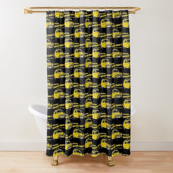 Mosaico brillante dorado con patrón colorido para baño, cortinas de ducha,  tapa de inodoro, alfombrillas, alfombra