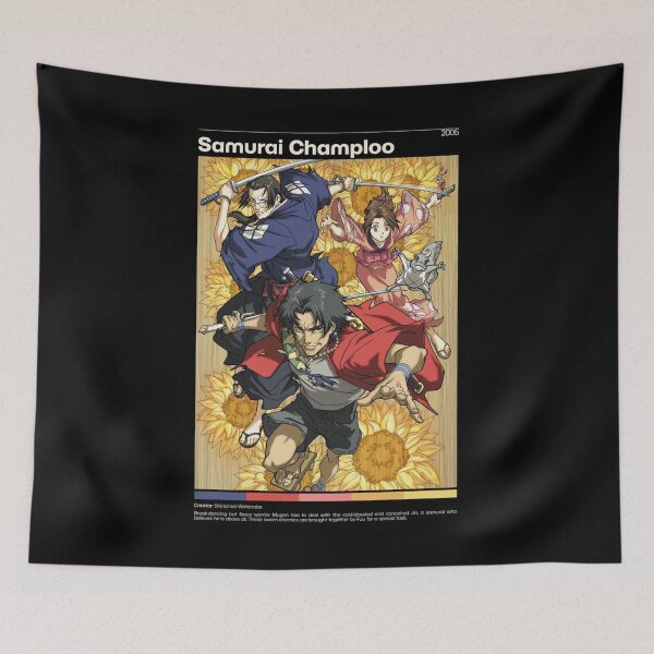 Item preview, Samurai Champloo Anime  Print    designed and sold by DaleaBerry.