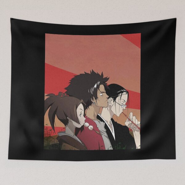 Item preview, Impresión gráfica del anime Samurai Champloo designed and sold by DaleaBerry.