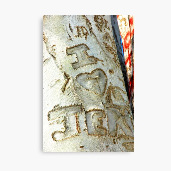 I Love Jen Canvas Print